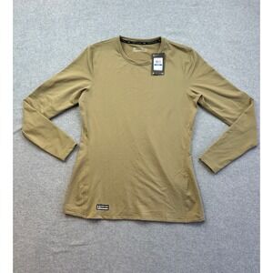 Under Armour Tactical ColdGear Fitted Long Sleeve Shirt Olive Green 1316922 XL